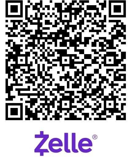 Zelle QR code for donations to Arise Women’s Foundation